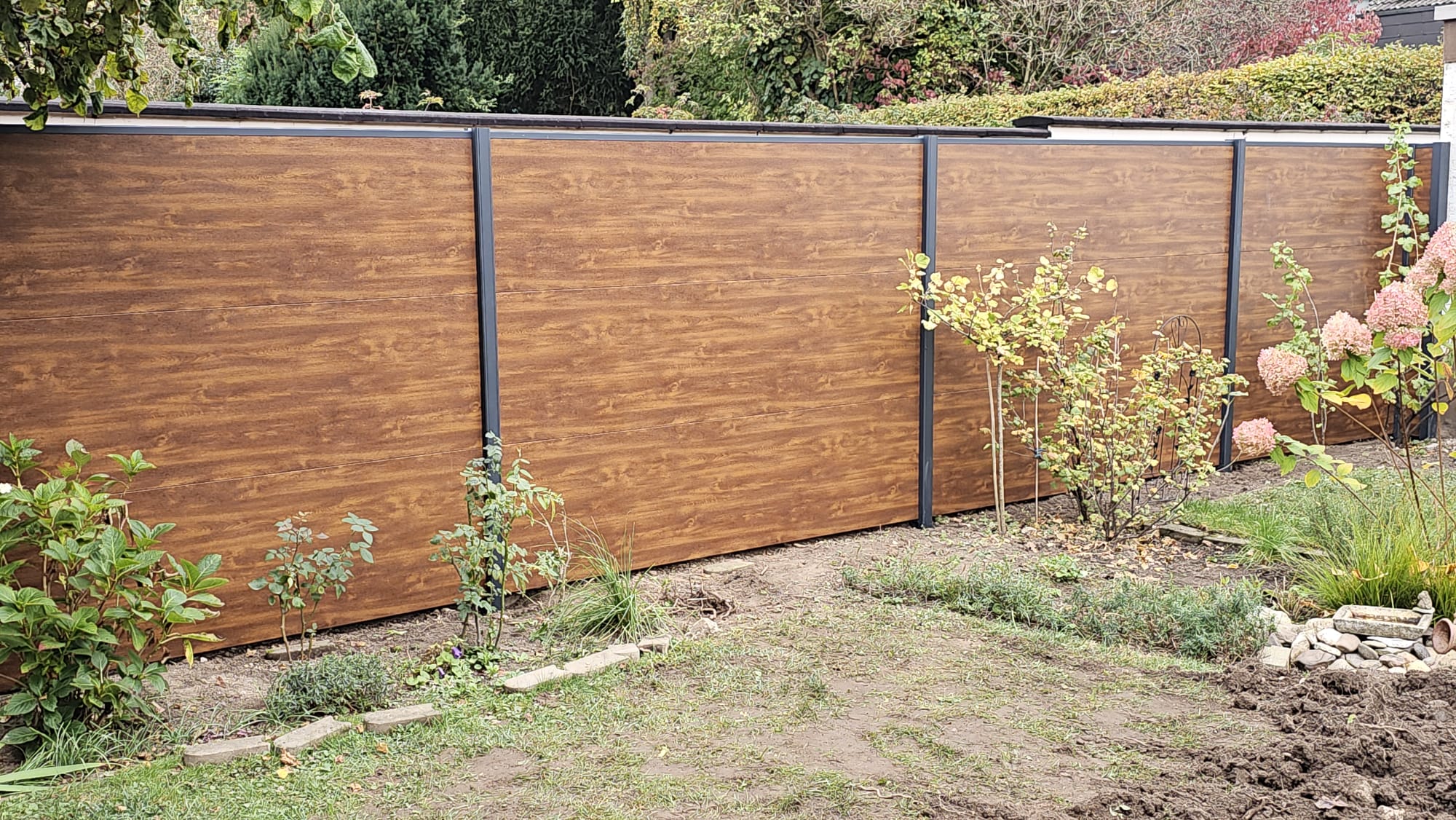 paneello Zaunpaket / Komplettset Lärm - & Schallschutz – modular, 27 dB, Made in Germany - Zaunes | Gartenzaun & Gartentor